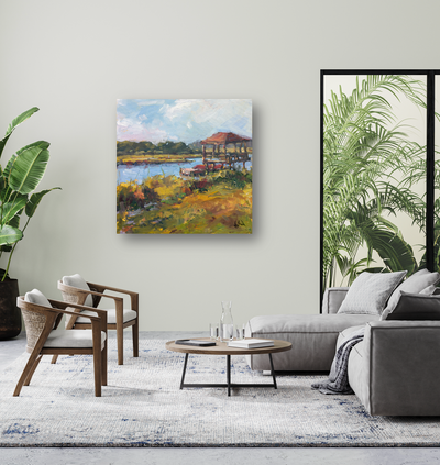 Wrightsville Artist Canvas Enhanced Print by John Beard Collection - product image 2 for Resin Society