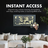 Horse Farm Wall Art Gun Concealment Furniture by Bellewood Designs - product image 3 for Resin Society