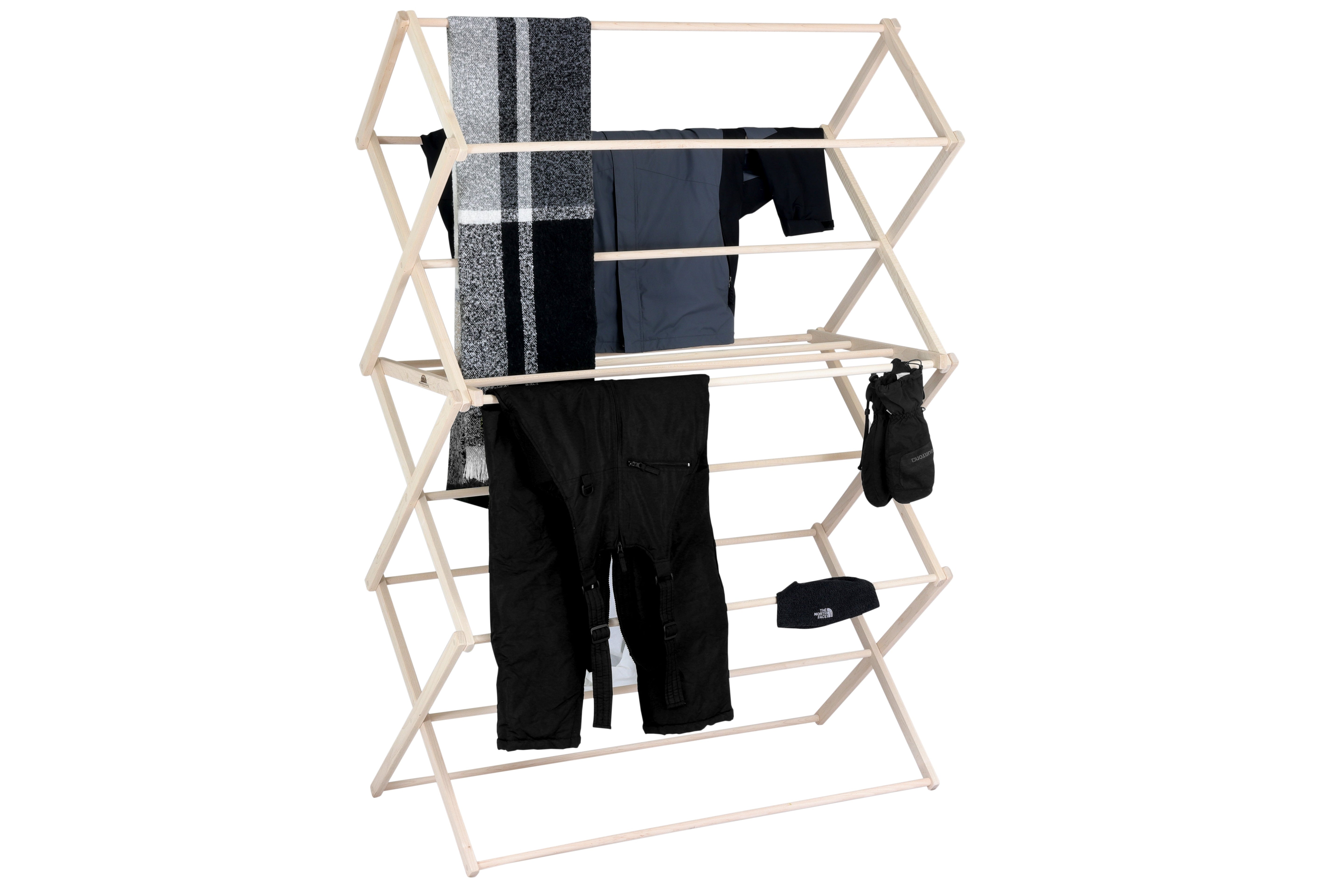 Maple drying rack in size Small by Pennsylvania Woodworks
