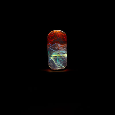 EP Light Youth Resin Table Lamp with wooden base and LED bulb