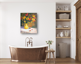 Yellow Vase Artist Enhanced Canvas Print by John Beard Collection - product image 4 for Resin Society