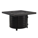 Yorke 40" Square Aluminum Convertible Gas Fire Pit Table by Fire Sense/Balkene Home - main product image for Resin Society