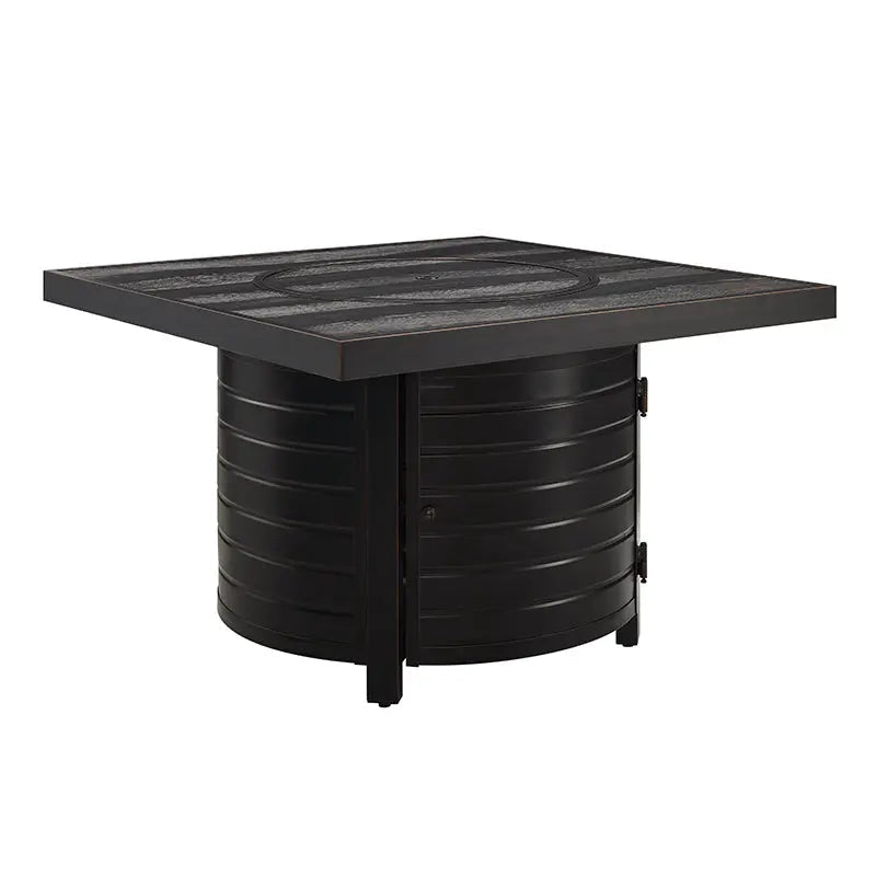 Yorke 40" Square Aluminum Convertible Gas Fire Pit Table by Fire Sense/Balkene Home - main product image for Resin Society