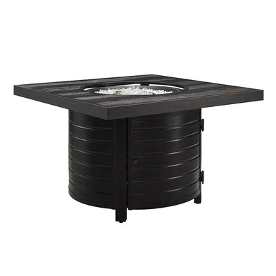 Yorke 40" Square Aluminum Convertible Gas Fire Pit Table by Fire Sense/Balkene Home - product image 9 for Resin Society