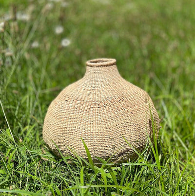 Garlic Tonga Sculptural Basket - Large by Mbare Ltd - product image 5 for Resin Society