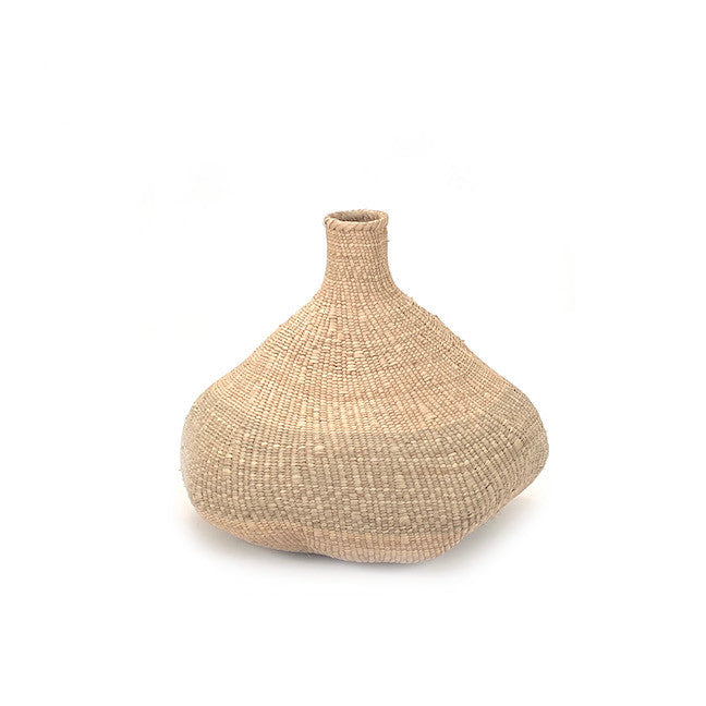 Garlic Tonga Sculptural Basket - Medium by Mbare Ltd - main product image for Resin Society