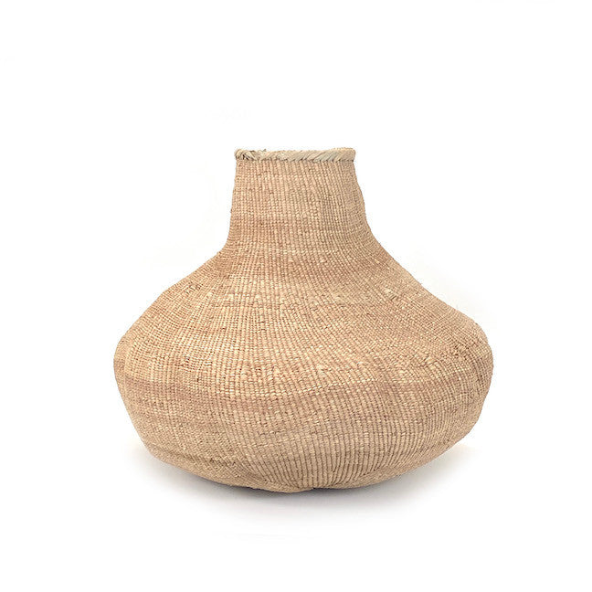 Garlic Tonga Sculptural Basket - XL by Mbare Ltd - main product image for Resin Society