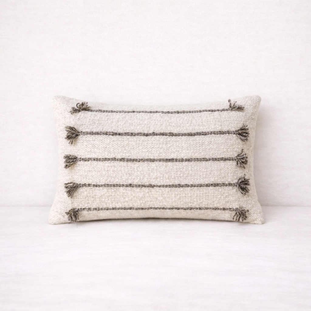 Zapote Wool Pillow Cover by Diego Olivero Studio from MESO