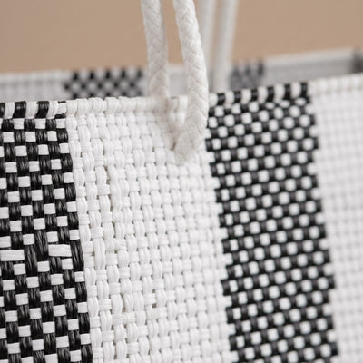 Zebra Woven Super Tote by Tin Marin Brand - product image 3 for Resin Society