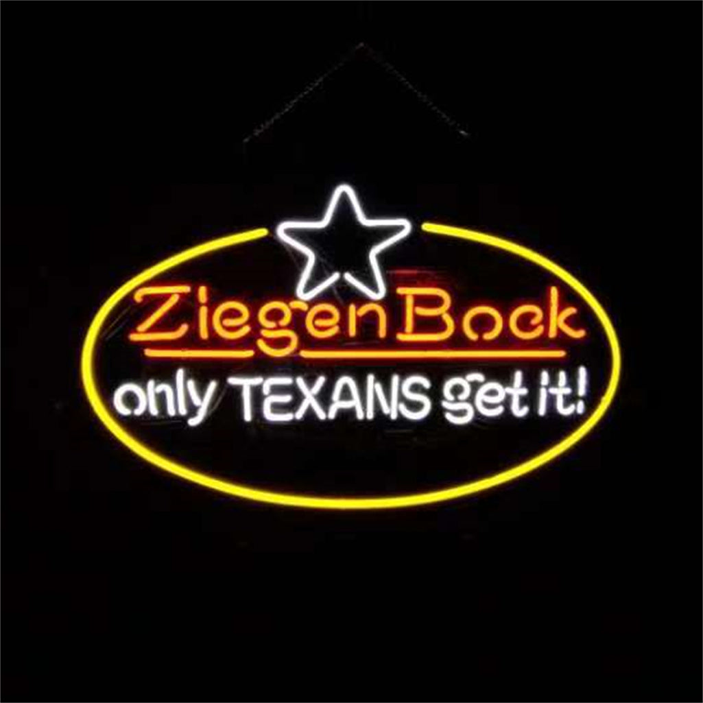 Ziegen Bock Only Texans Get it Neon Light Sign by Neon Signs Land - product image 2 for Resin Society