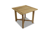 Zircon Folding Square Teak Table by LifestyleGarden US - main product image for Resin Society
