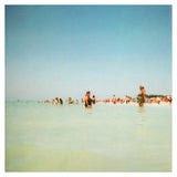 Coastal scene photograph titled '2900 Miles #1' by Alicia Bock, framed and unframed views