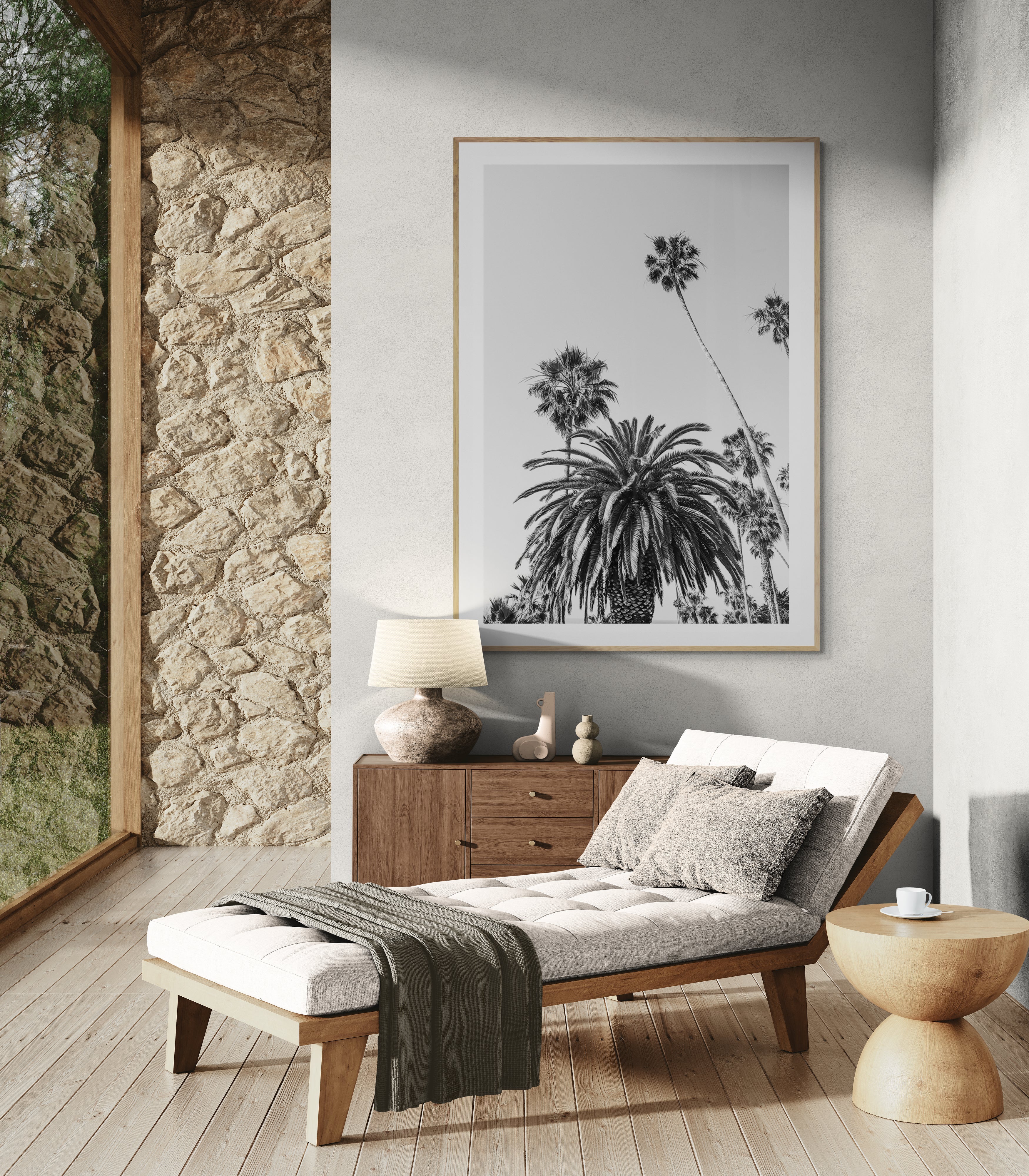 Modern Fine Art Photograph - California Palms #2 by Alicia Bock Print Shop - product image 5 for Resin Society