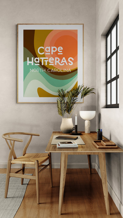 Destination: Cape Hatteras - Modern Art Print