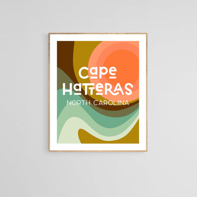 Destination: Cape Hatteras - Modern Art Print