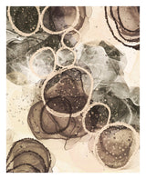 Abstract Fine Art Print titled Sand Detail #4 showing granular textures in sandy hues