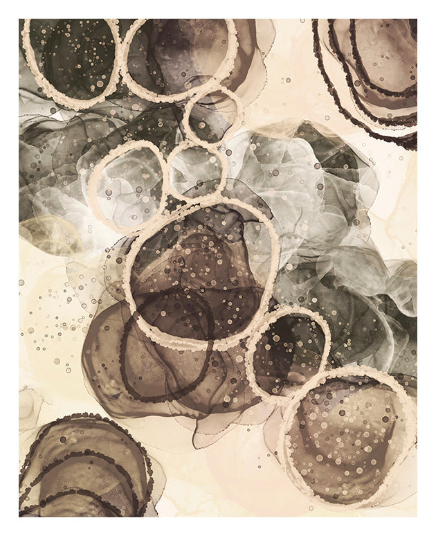 Abstract Fine Art Print titled Sand Detail #4 showing granular textures in sandy hues