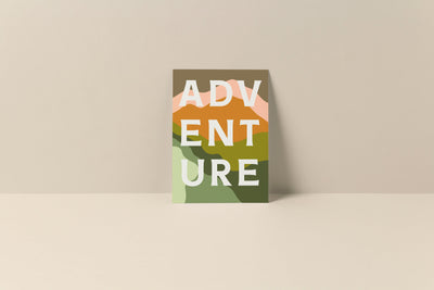 Adventure - Blank Note Card