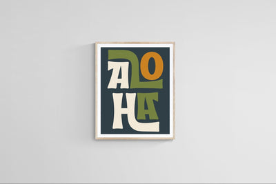 Aloha - Modern Art Print