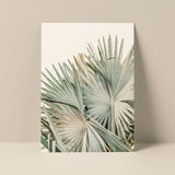 Blank Photography Note Card featuring Alicia Bock's Closer print lying flat on a white surface