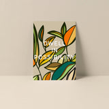 Dwell In Possibility blank notecard featuring Alicia Bock’s artwork and typography on smooth matte finish card stock