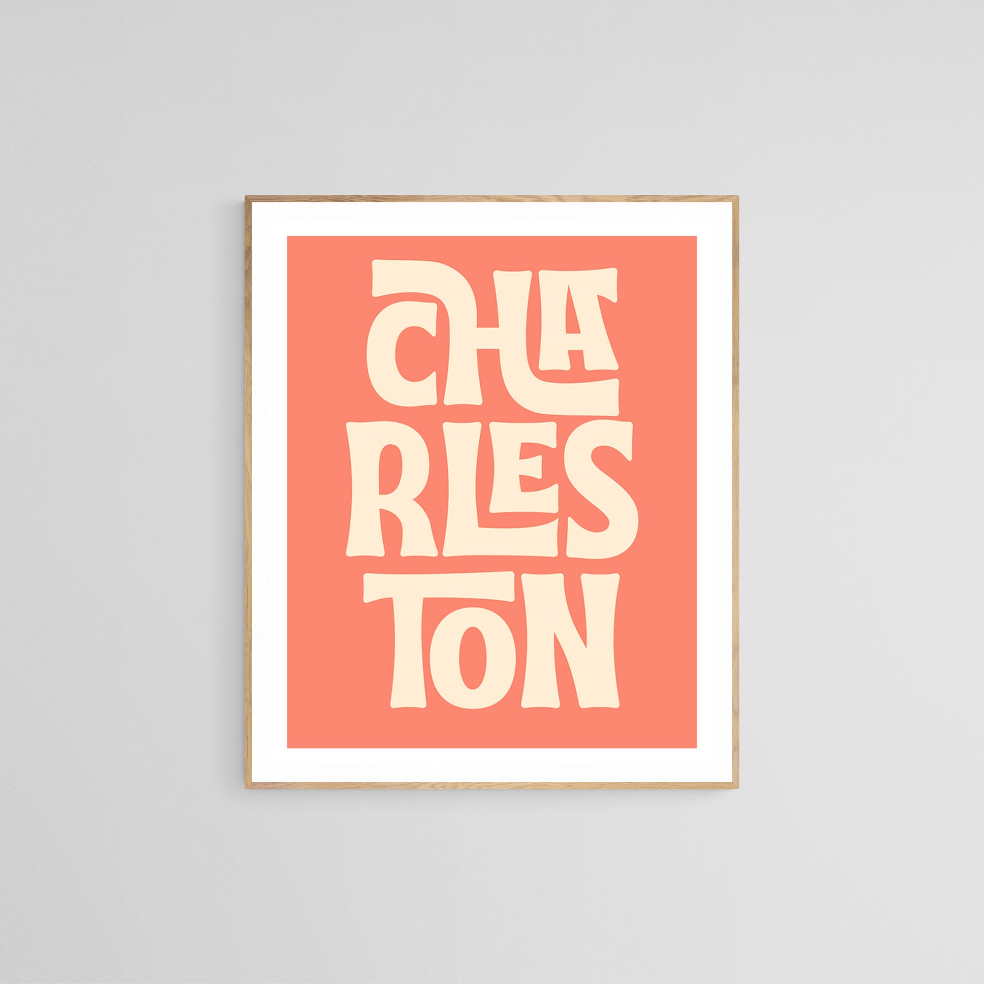 Destination: Charleston - Modern Art Print