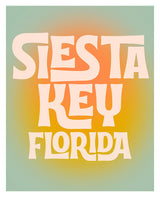 Destination: Siesta Key, Florida modern art print by Alicia Bock