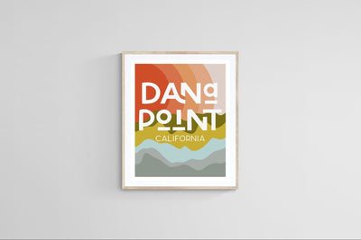 Destination: Dana Point, California - Modern Art Print