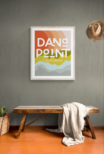 Destination: Dana Point, California - Modern Art Print