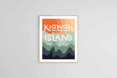 Destination: Kiawah Island - Modern Art Print
