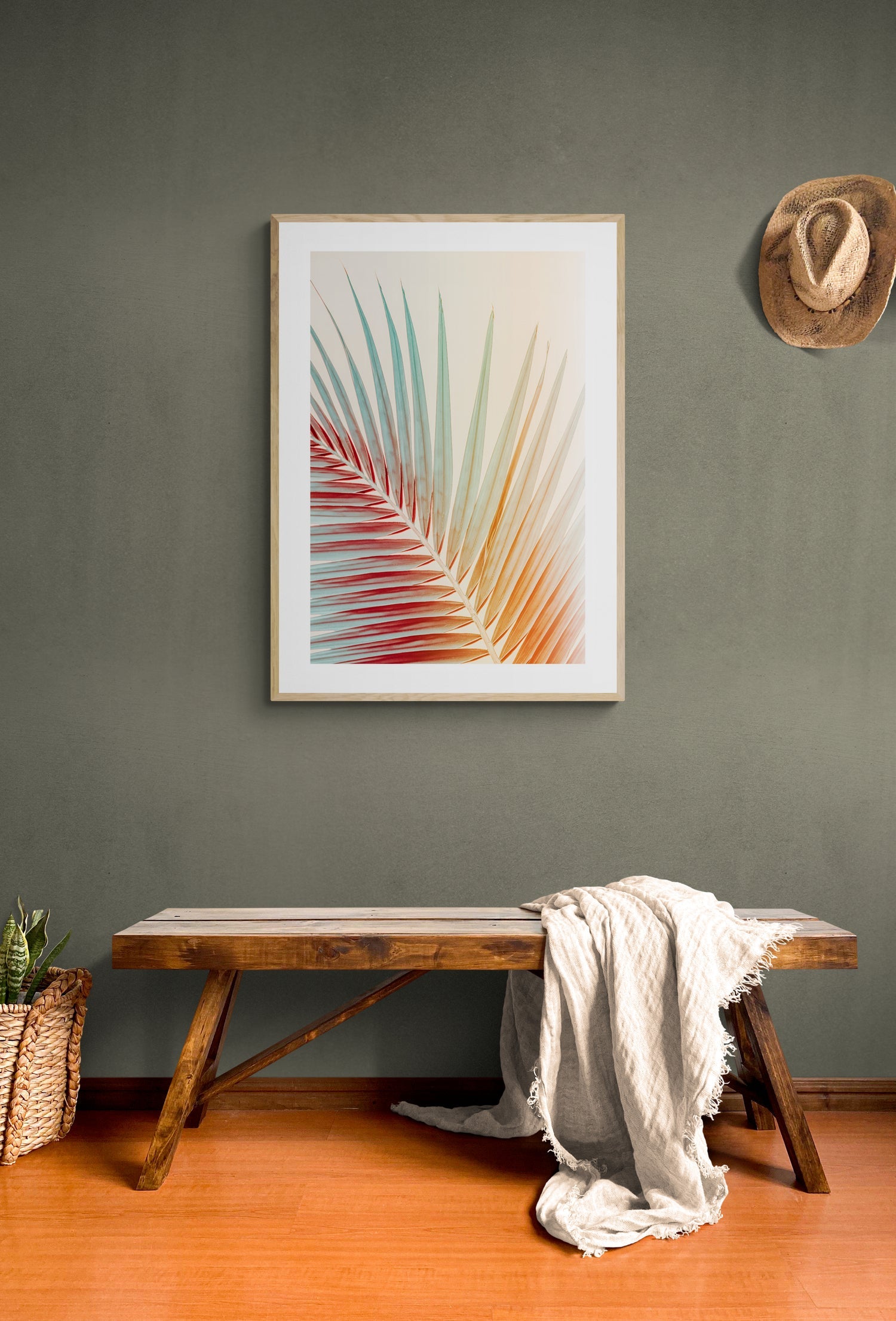 Modern Fine Art Photograph - Spring Palm by Alicia Bock Print Shop - product image 3 for Resin Society