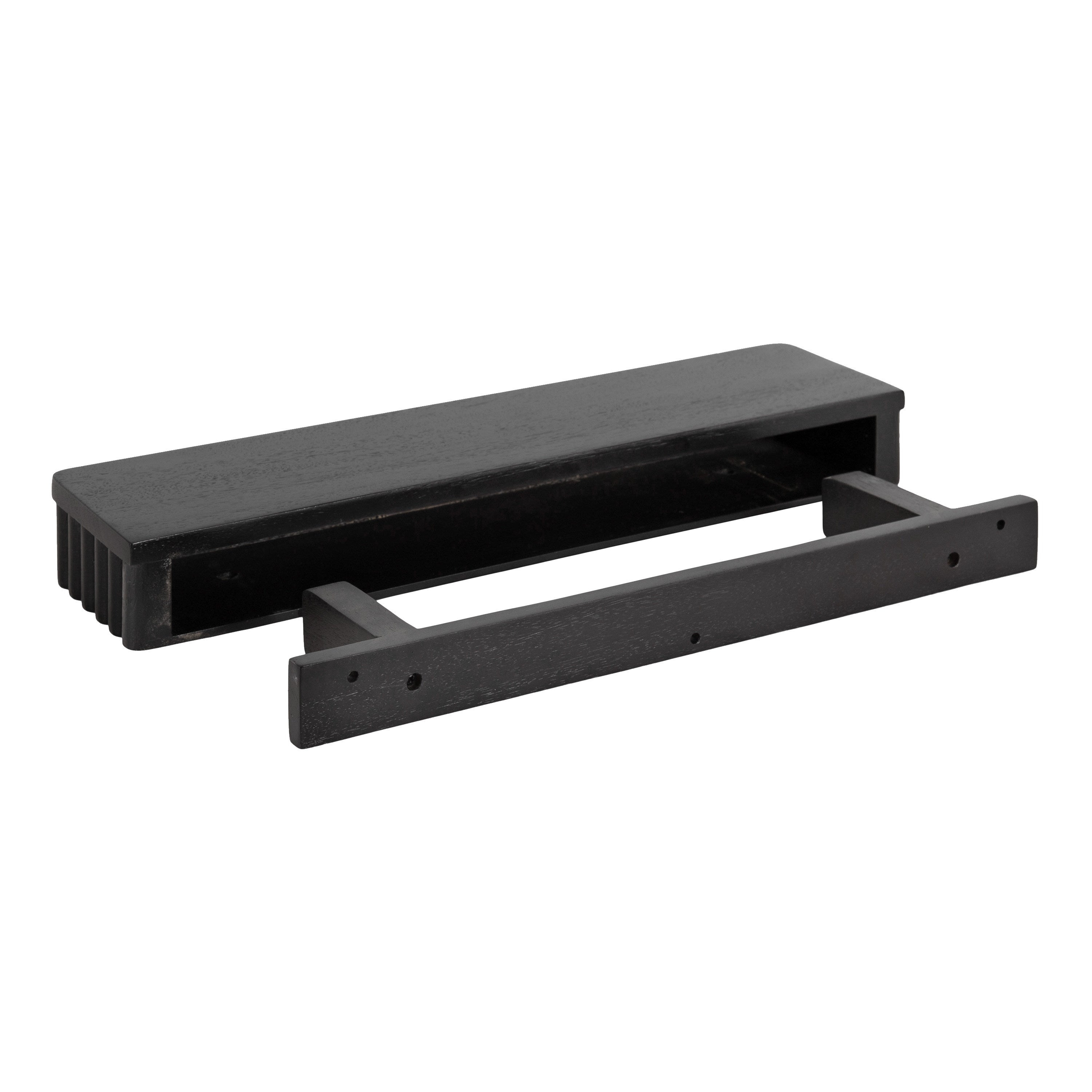 Reid Ribbed Floating Shelves