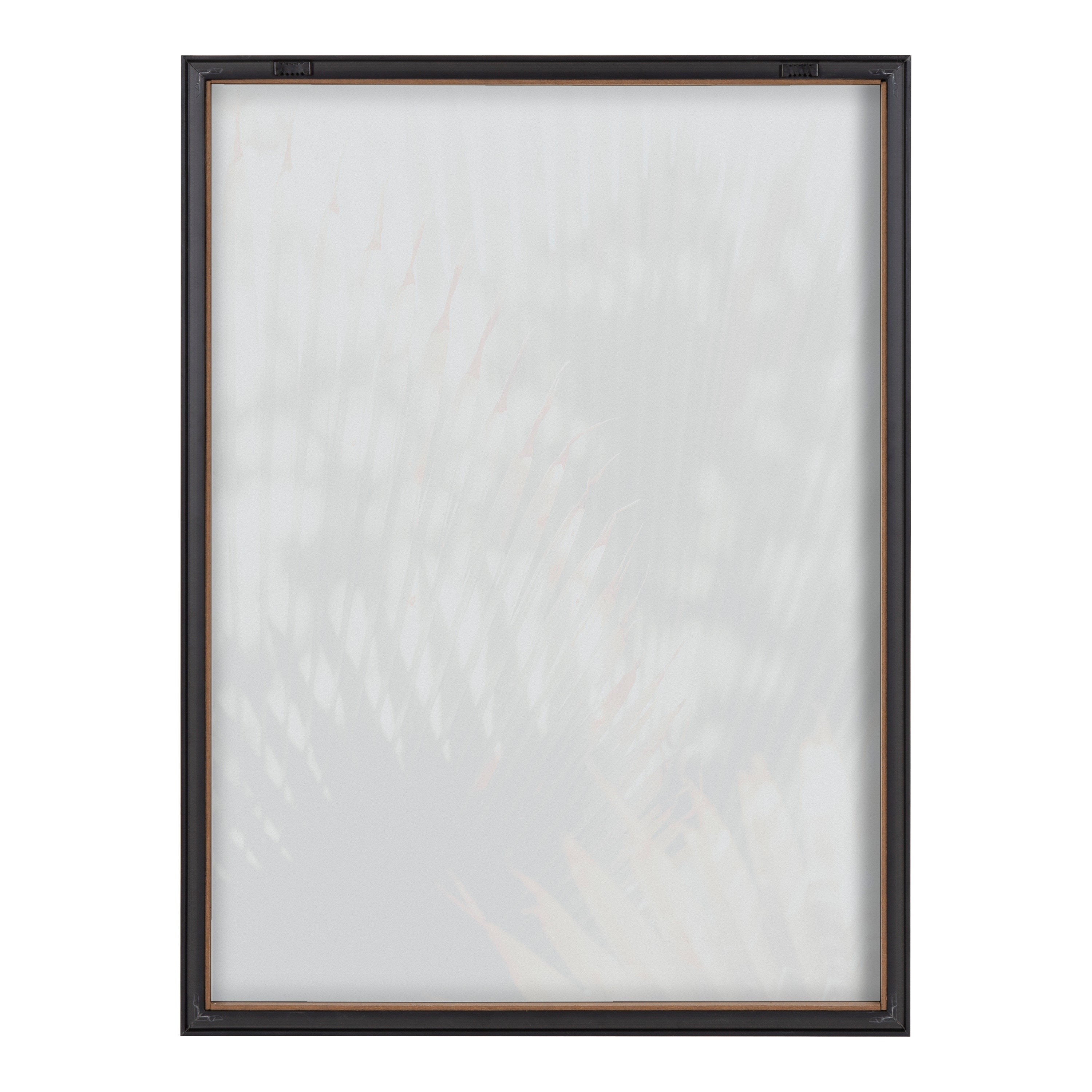 Blake Yellow Tipped Fern Framed Printed Glass by Alicia Abla by kateandlaurel - product image 4 for Resin Society