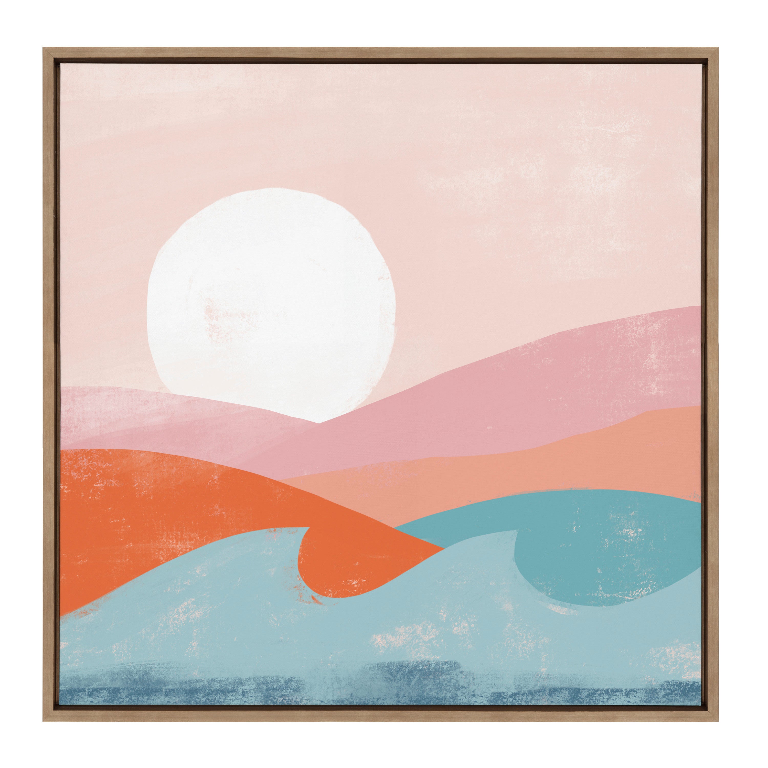 Sylvie Endless Summer Framed Canvas by kateandlaurel - product image 2 for Resin Society