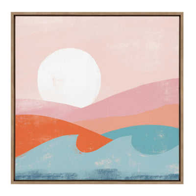Sylvie Endless Summer Framed Canvas by kateandlaurel - product image 2 for Resin Society