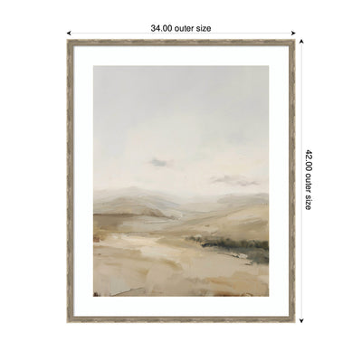 Fading Fields I by Amy Lighthall Framed Wall Art Print