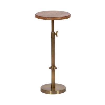 Engles Adjustable Wood Table and Plant Stand