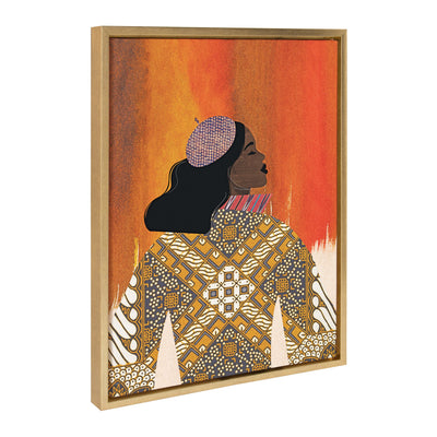 Sylvie Girlie Girl Framed Canvas