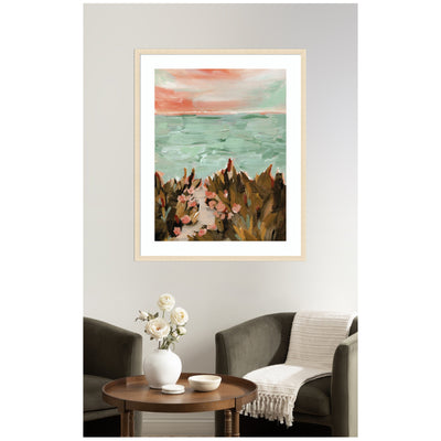 Framed Art Landscape 02 Beach by Annie Quigley