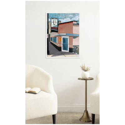 Bear Hug by Krista V.
Allenstein Framed Canvas Wall Art Print