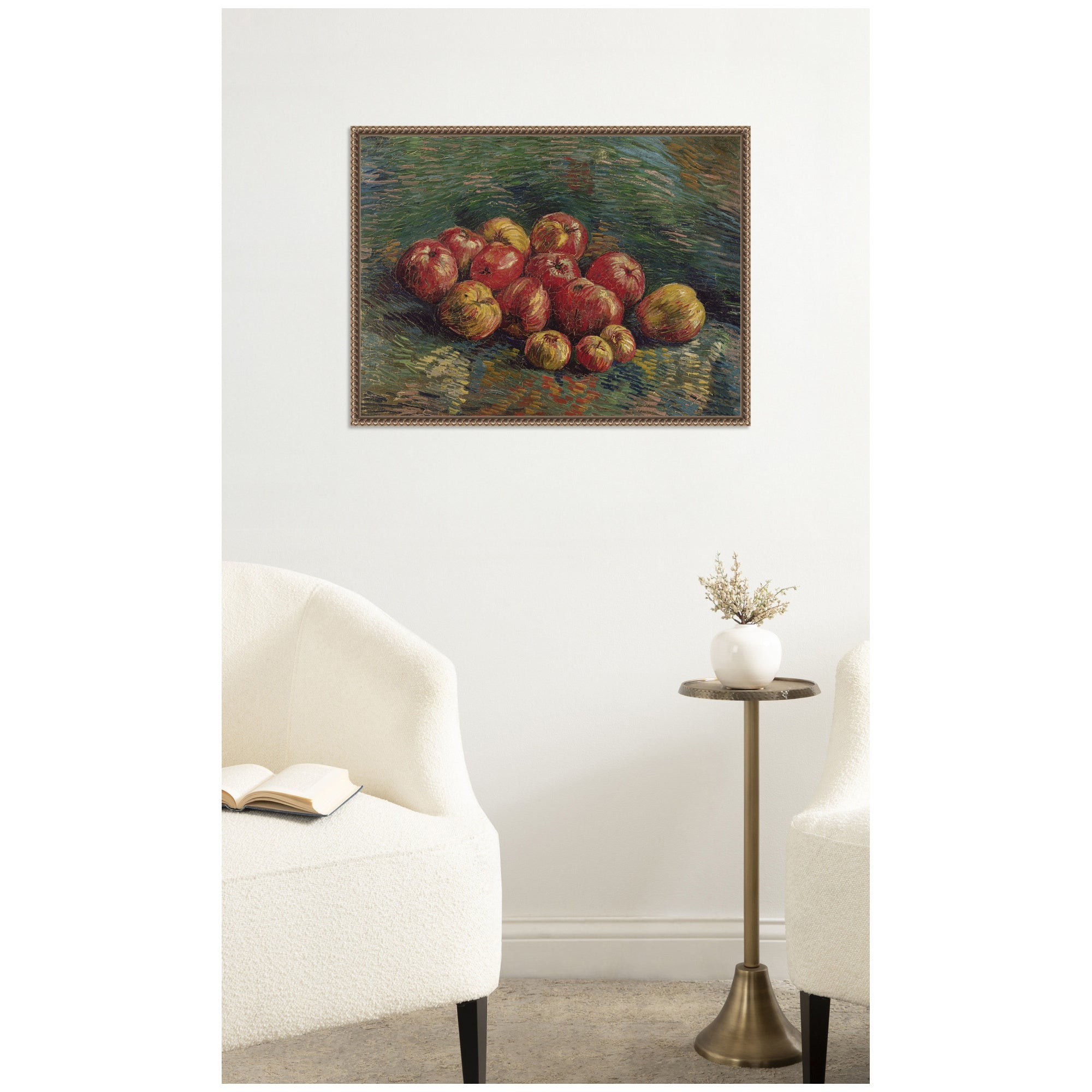 Apples 1887 Vincent van Gogh by Nostalgia Prints Framed Canvas Wall Art Print