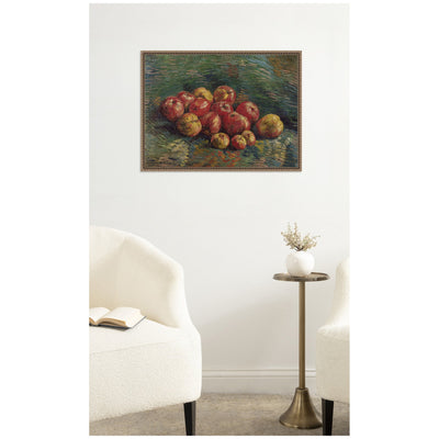 Apples 1887 Vincent van Gogh by Nostalgia Prints Framed Canvas Wall Art Print