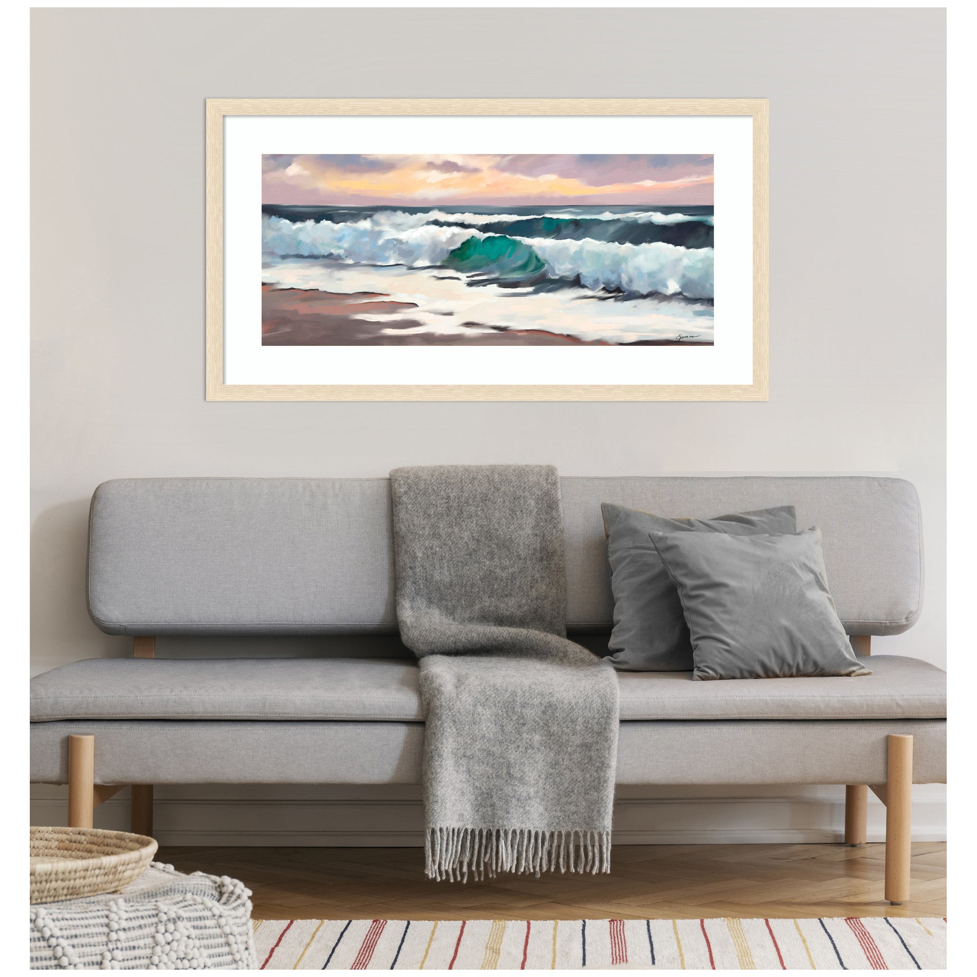 Framed Art Roll Tide by Mary Sparrow