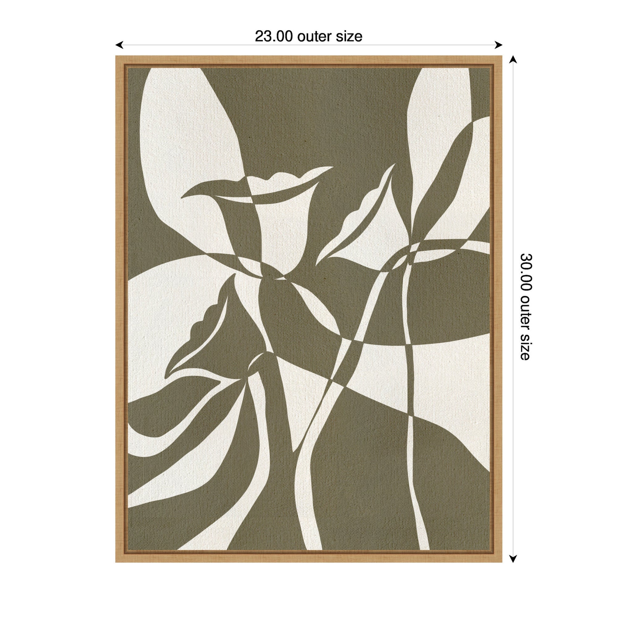 Sylvie Bound by Beauty 4 Framed Canvas by Shatha Al Dafai