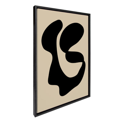 Sylvie Abstract 10 Framed Canvas by kateandlaurel - product image 2 for Resin Society