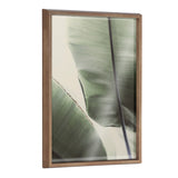Blake Vintage Palms Framed Printed Glass by Alicia Abla by kateandlaurel - main product image for Resin Society