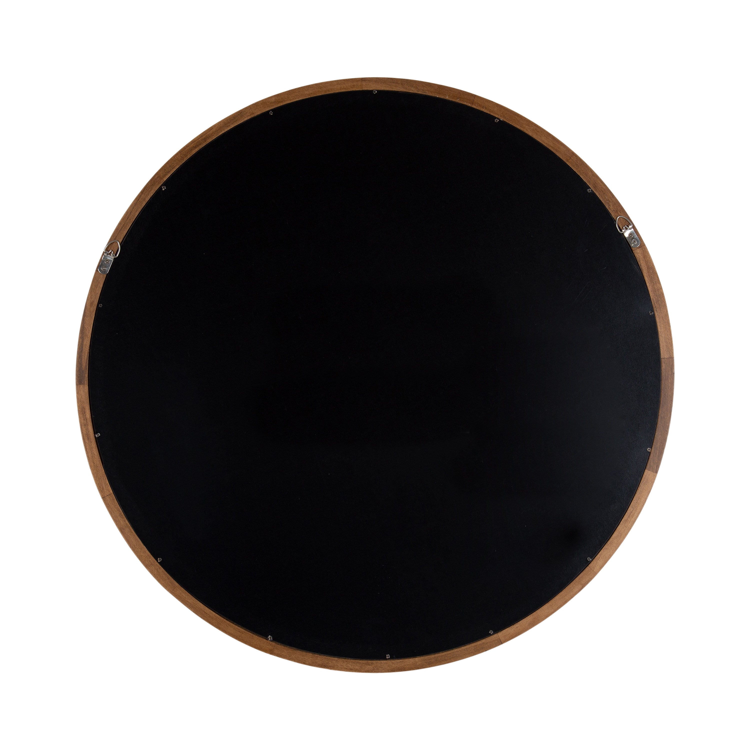 Hatherleigh Round Wood Wall Mirror