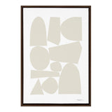 Sylvie Constructed II Neutral Framed Canvas