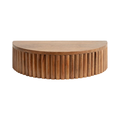 Reid Ribbed Floating Side Table