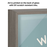 Blake When Life Gives You Lemons Blue Framed Printed Glass by The by kateandlaurel - product image 3 for Resin Society